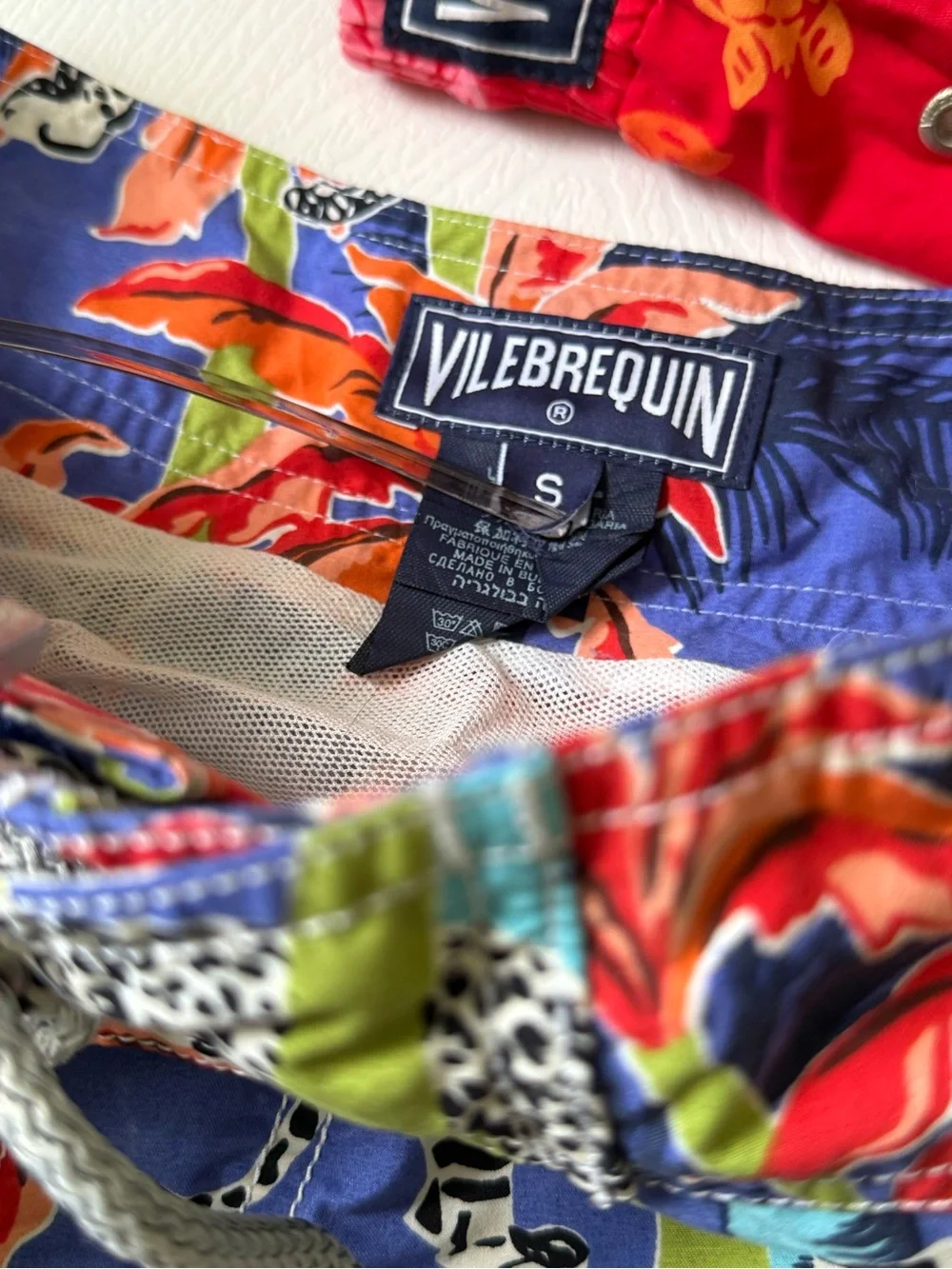 Vilebrequin Multicolor Tropical & Animal Print Swim Shorts